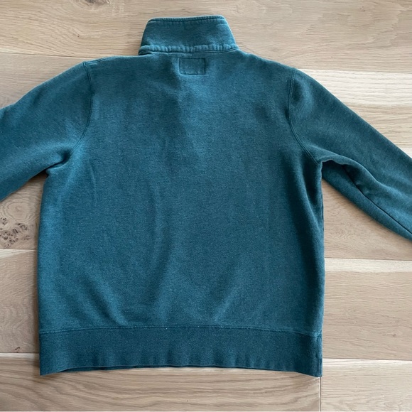 ROOTS Green Quarter Zip Pullover - Picture 2 of 6